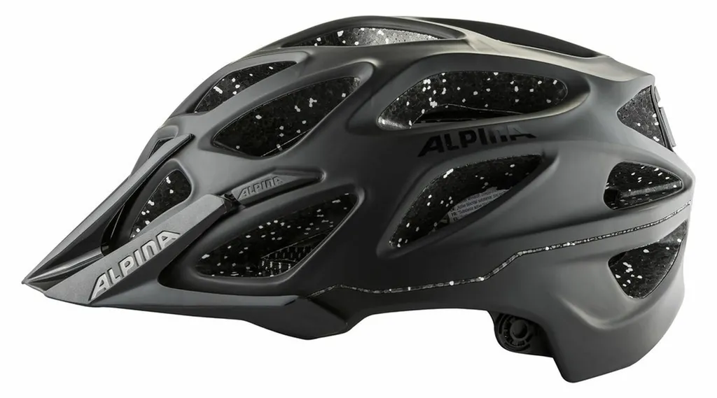 Casque vélo Alpina Mythos Tocsen noir mat 52-57cm avec capteur de chute