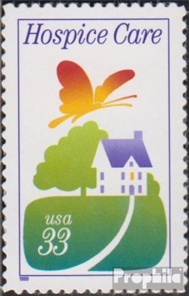 Briefmarken USA 1999 Mi 3074 (kompl.Ausg.) postfrisch Hospiz-Bewegung
