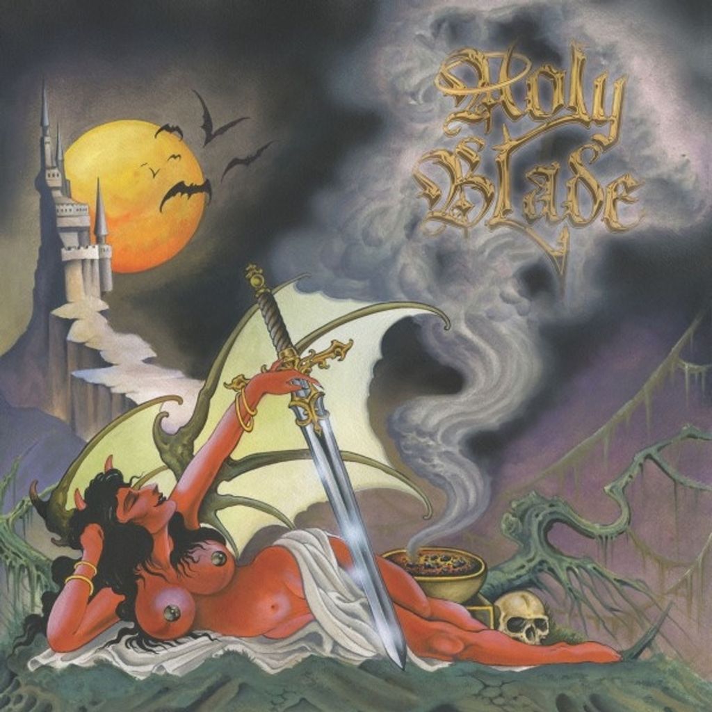 Holy Blade: Holy Blade (Gold Marble Vinyl) (45 RPM)