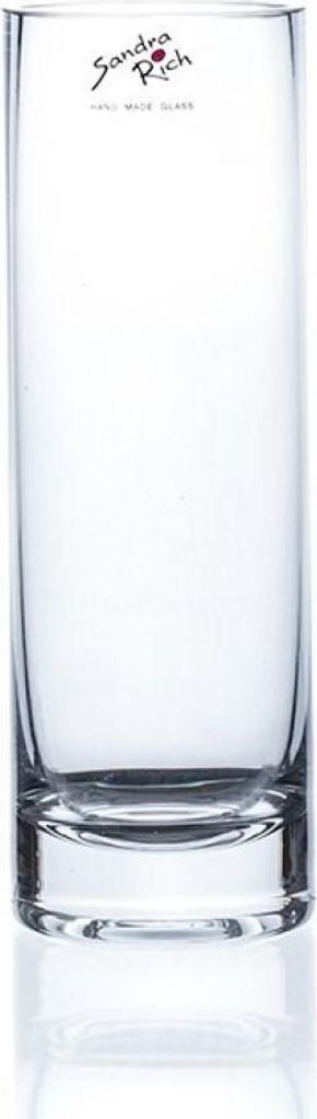 Glasvase "Solifleur" Ø 6 x 18cm | Hohe Blumenvase aus Glas Produktbild 