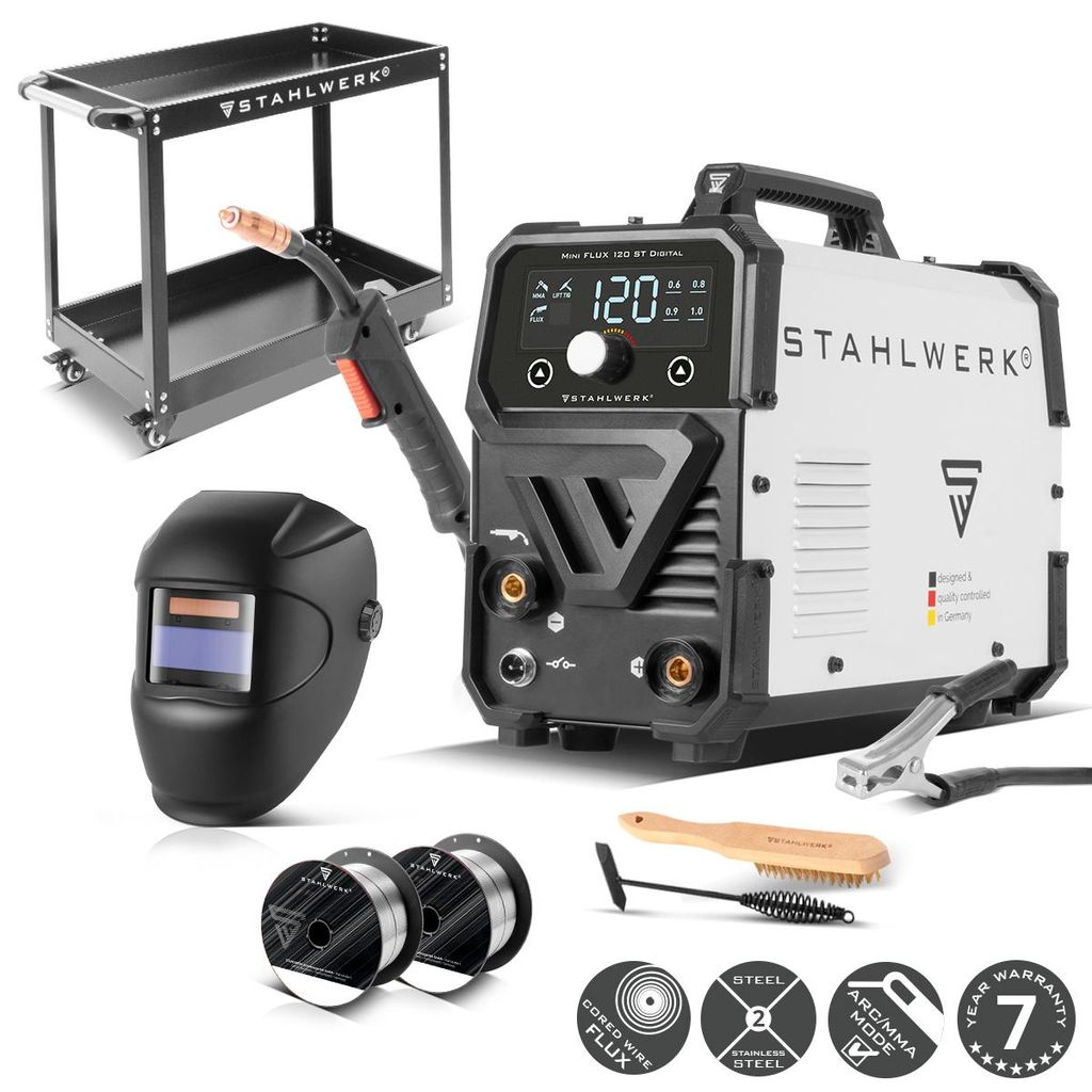 Zvárací stroj STAHLWERK Mini FLUX 120 ST Digital - Obrázok produktu 