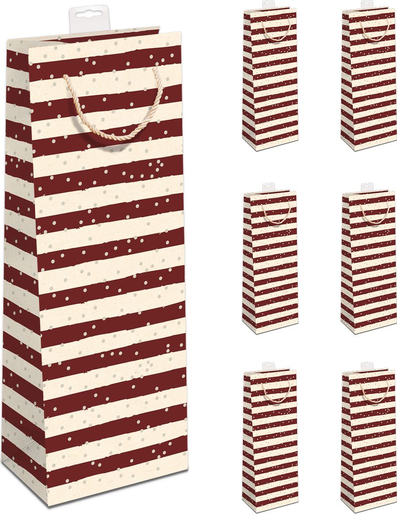 GREENLINE Geschenktaschen für Flaschen 6 Stück Produktbild 