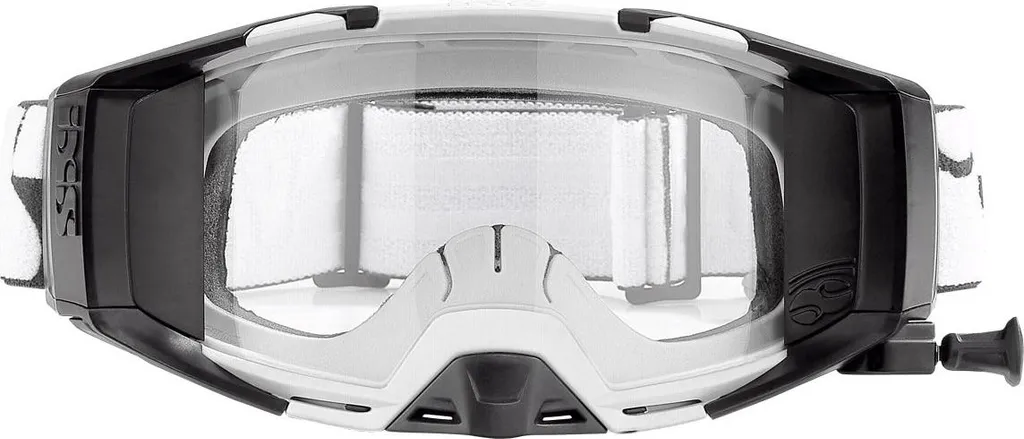 Trigger+ Goggles Roll-Off Blanc : ne soyez plus aveuglé par la boue - 2