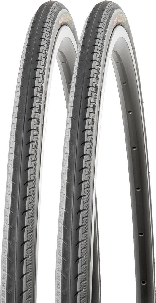 Kenda Kontender Fahrradreifen 28 Zoll Rennrad Fixie 23-622 700c x 23c 2 Reifen schwarz/silber