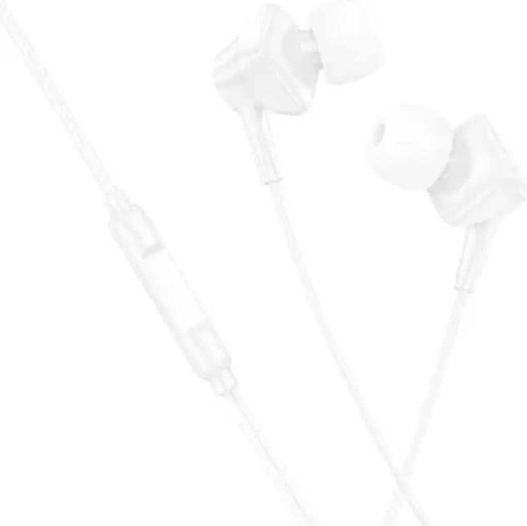 Cuffie In-Ear con Microfono per iPhone - Auricolari Bianchi 1.2m Hi-Fi