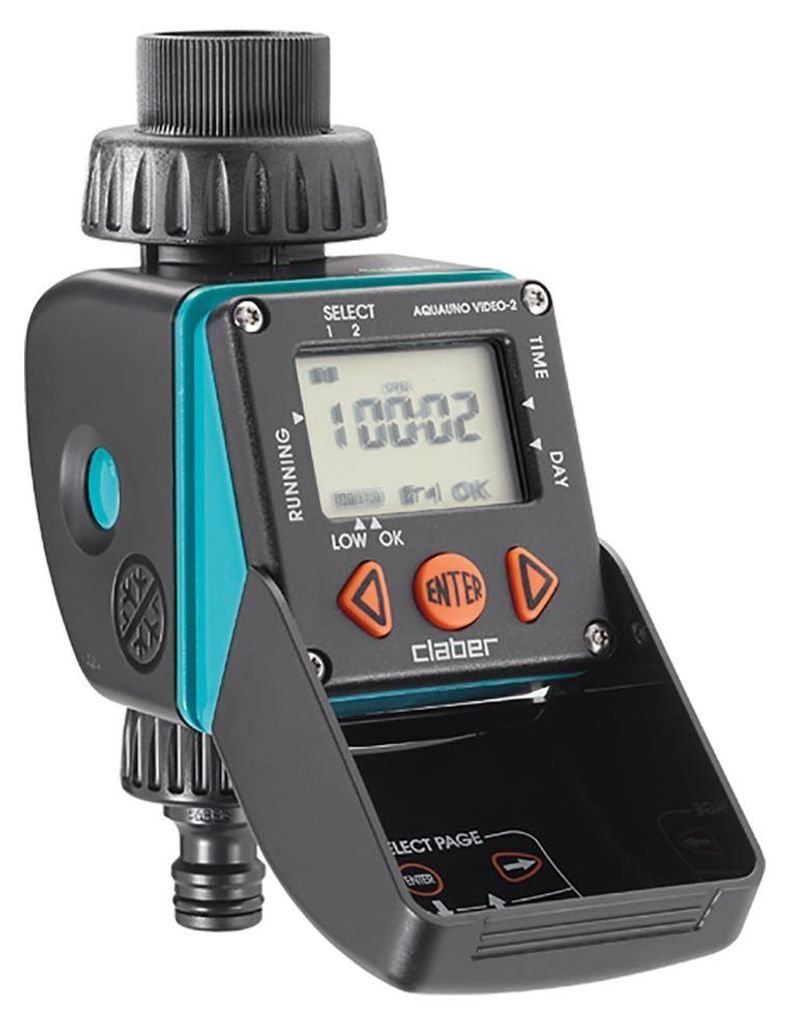 Claber Aquauno Video-2, digitale bewateringstimer, 1439 Productafbeelding 