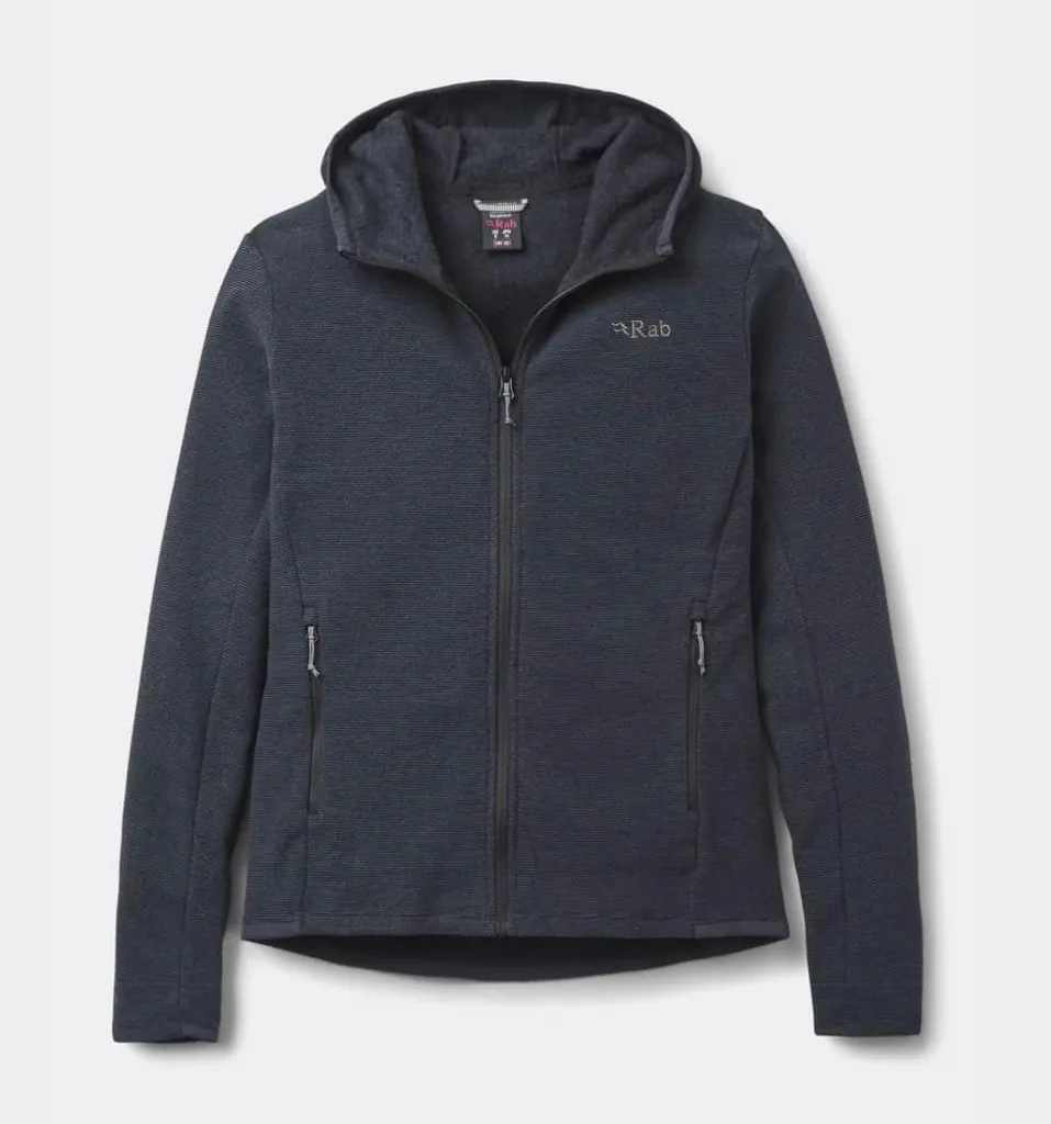 Sweat à capuche Rab Stavel Beluga Femme - Pull technique en laine Taille M