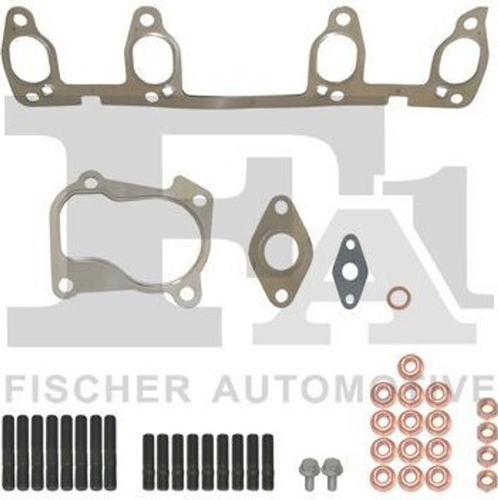 FA1 KT110340 Montagesatz Turbolader für VW SHARAN (7M8, 7M9, 7M6) für FORD GALAXY (WGR) für SEAT Alhambra (7V8, 7V9)