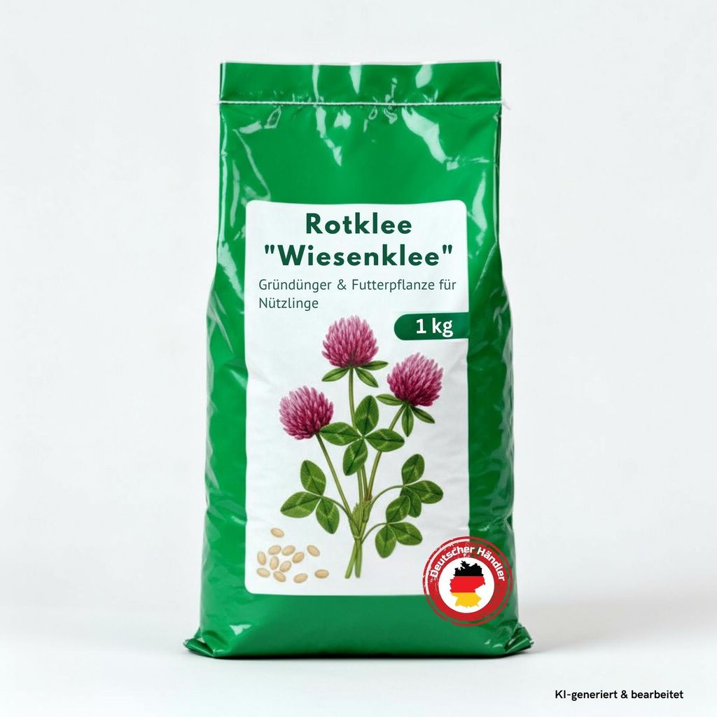 Samenshop24® Rotklee, Inhalt: 1kg für ca. 280m², Produktbild 