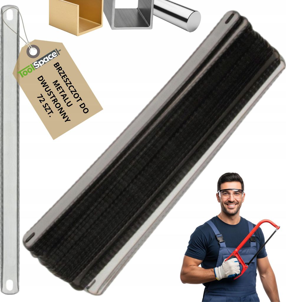 DOPPELSEITIGES SÄGEBLATT FÜR METALL 300mmx23mm GEHÄRTET Bügelsäge 72 Stück