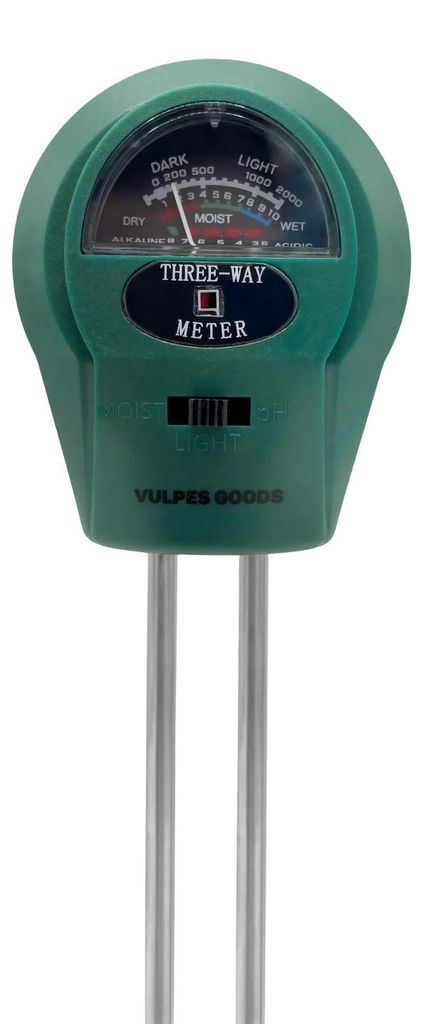 Vulpes Goods Humidimètre de sol, Pour les plantes, 3 en 1, Image du produit 