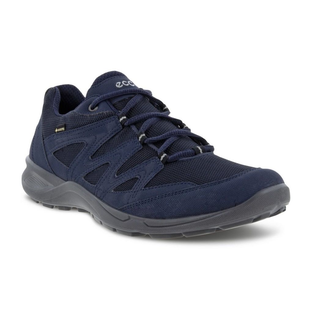 Ecco Komfort Schnürschuhe Terracruise II Herren 31353034363038 Blau 44 EU