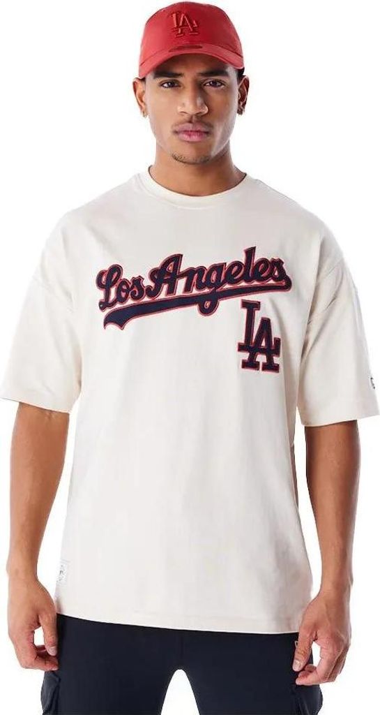 New Era Mlb Rib Infill Los Angeles Dodgers Maglietta a Immagine del prodotto 