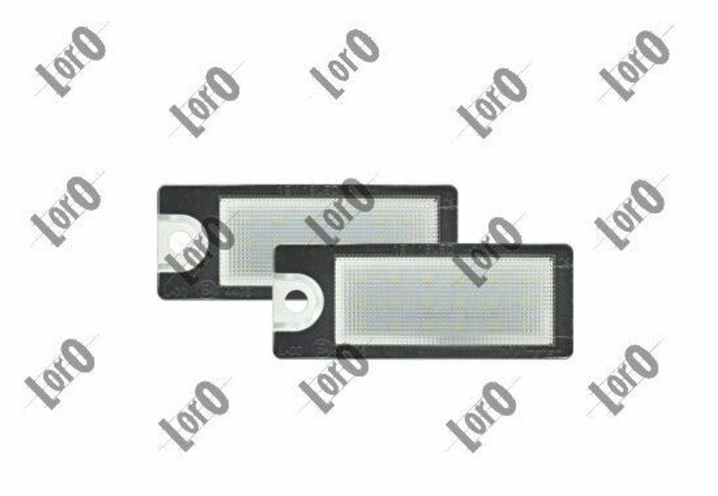ABAKUS L52-210-0002LED - OE 9187153 Kennzeichenbeleuchtung für S60 I (384), S80 I (184), V70 II (285), XC70 (295)