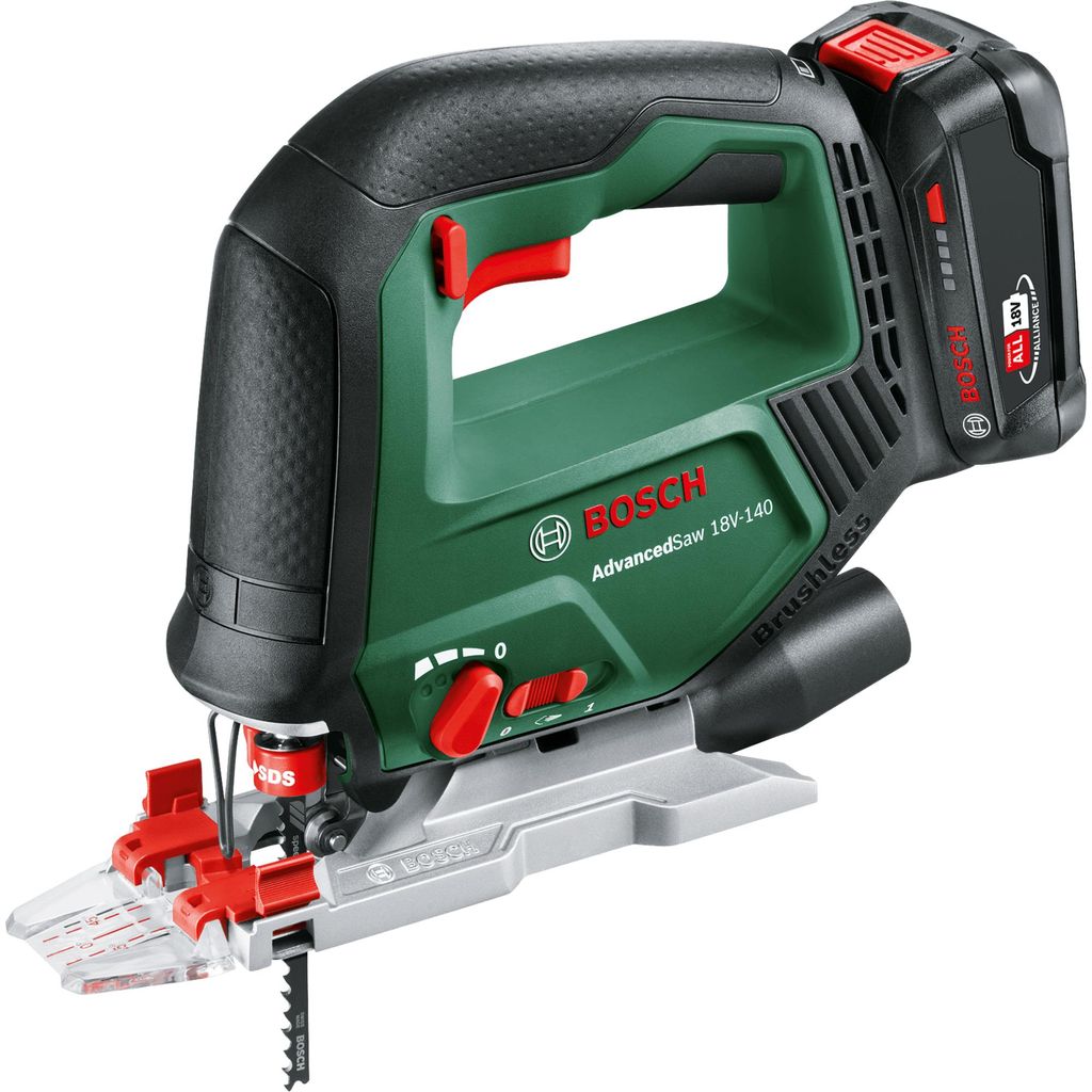 Akku-Stichsäge AdvancedSaw 18V-140, 1 x Akku PBA 18V 2.0Ah Produktbild 