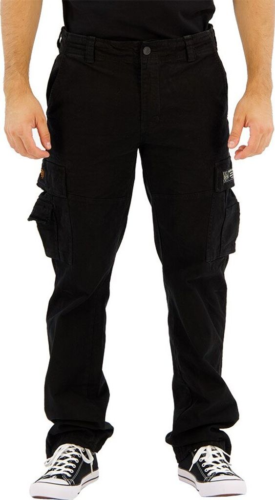 West Coast Choppers M-65 Cargo Hosen Schwarz S Herren Schwarz S