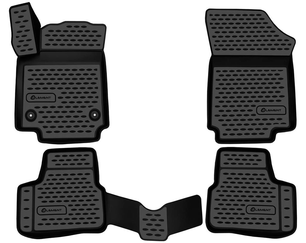ELEMENT Tappetini auto 3D in gomma su misura per Volkswagen Immagine del prodotto 
