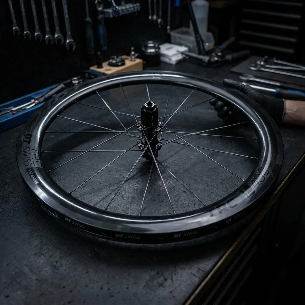 Réparer une roue voilée avec le kit rayons DT Swiss pour TRC 1400
