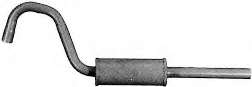 VEGAZ FS-62 Endschalldämpfer für FORD ESCORT II (ATH) Auspuff