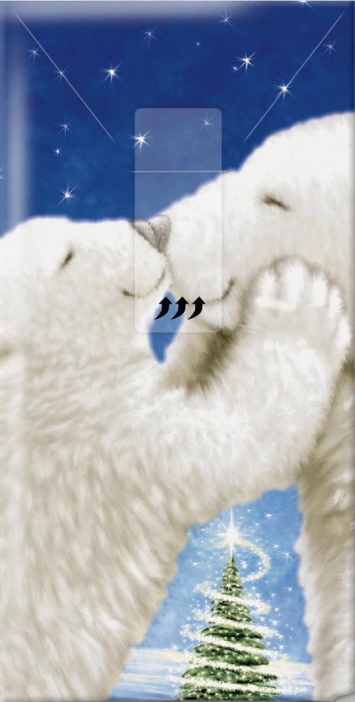 Paper Design Papertaschentücher Polar Bear Kiss 10 Stk 21.5 x 22 cm