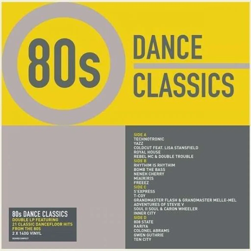 Double Album Vinyle Classiques Dance des Années 80 pour Collectionneur