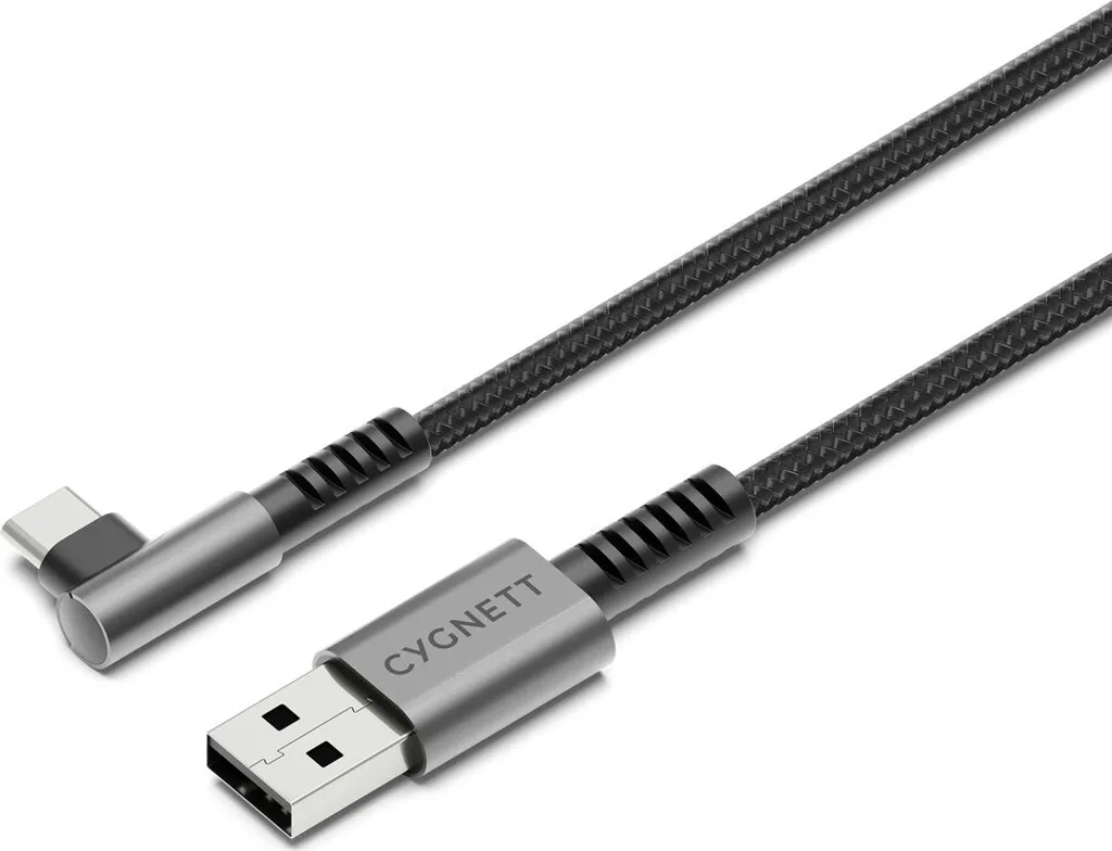 Cygnett Unite Câble USB-C vers USB-A 2.0 Noir 1m Haute Résistance