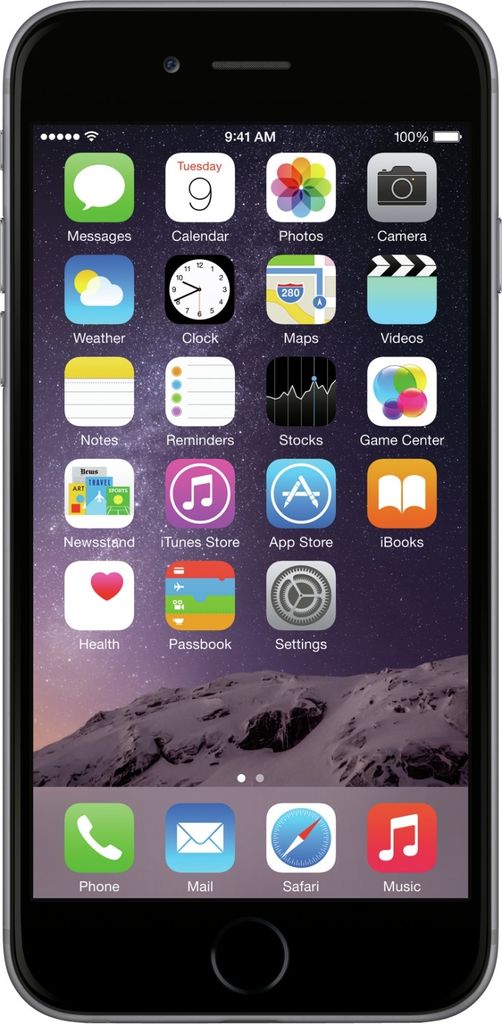 Apple iPhone 6 64GB grau Handy Produktbild 