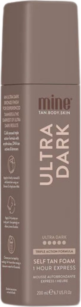 MineTan Ultra Dark Pianka Samoopalająca Brązująca 200ml Zdjęcie produktu 