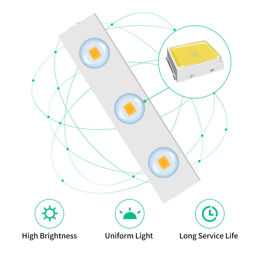 14 STUeCKE LED světla pro make-up v zrcadle Smart Sensor Obrázek produktu 5
