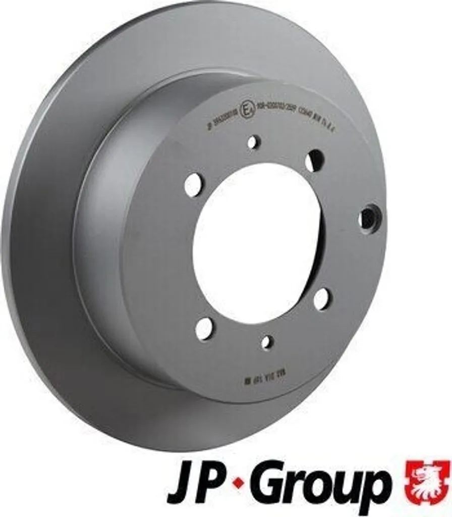 2 Disques de frein JP GROUP 3963200100 arrière MITSUBISHI Santamo 262mm