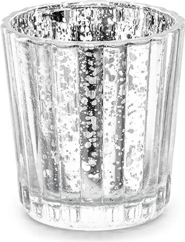 Lot 24 Bougeoirs Argent 6cm : Stabilisez vos Bougies en Toute Sécurité