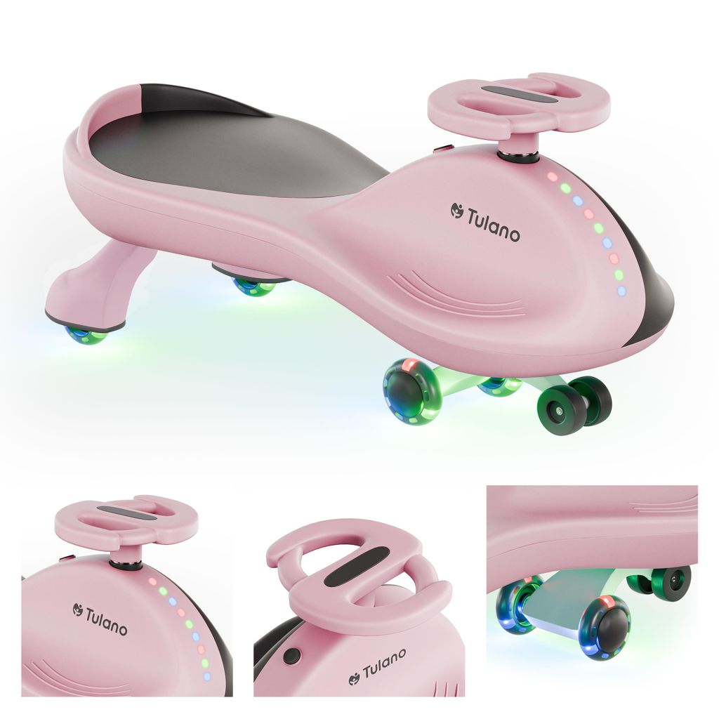 Klouzací auto pro děti Tulano Focus 35 Pink - dětské Obrázek produktu 
