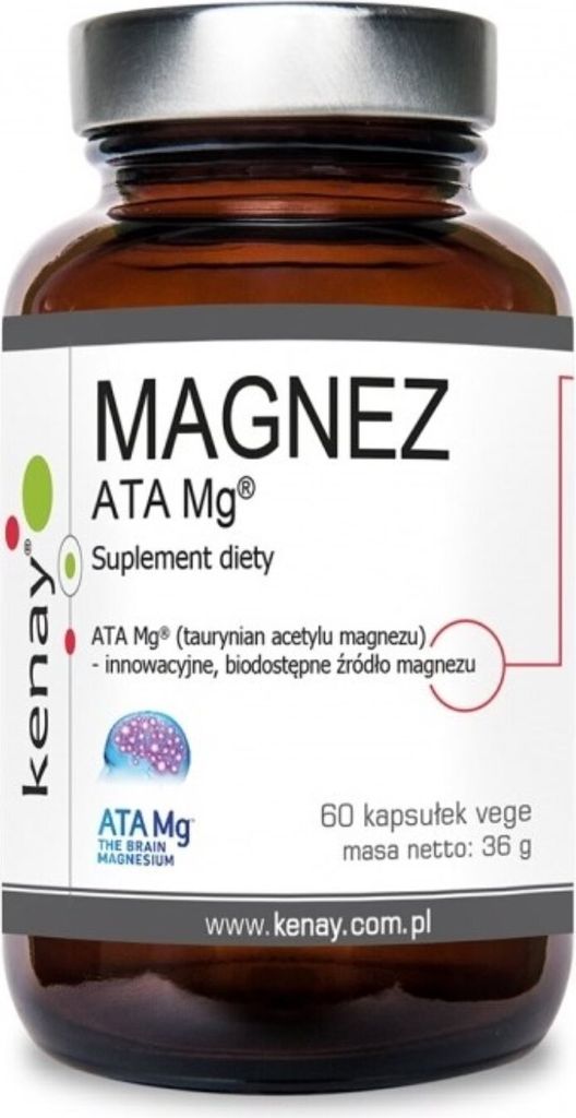 Nahrungsergänzungsmittel Kenay Magnez Ata Mg (60 Kapseln) 8247
