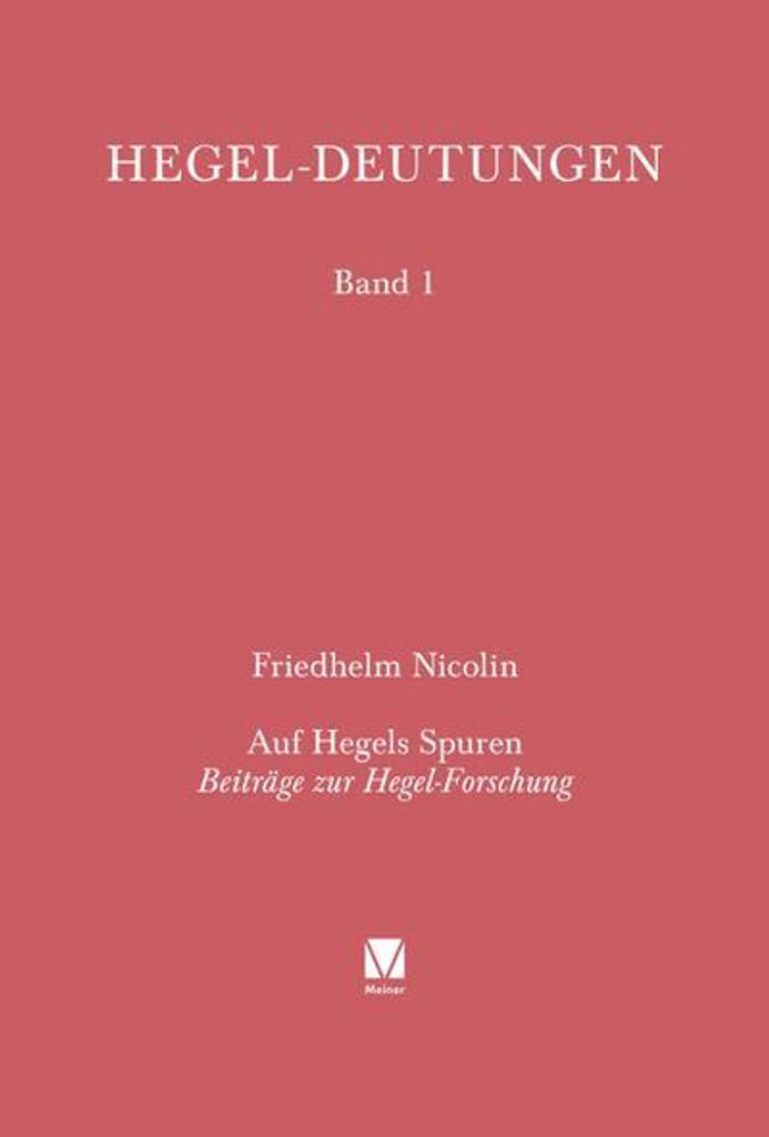 Auf Hegels Spuren