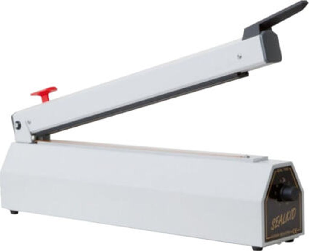 Folienschweißgerät Seal, Schweißlänge x -breite 420x3 mm, 230 V, inkl. Abschneider und Zeitschalter