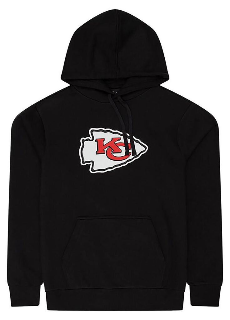 New Era Herren Hoodie NFL Kansas City Chiefs Logo schwarz XXL