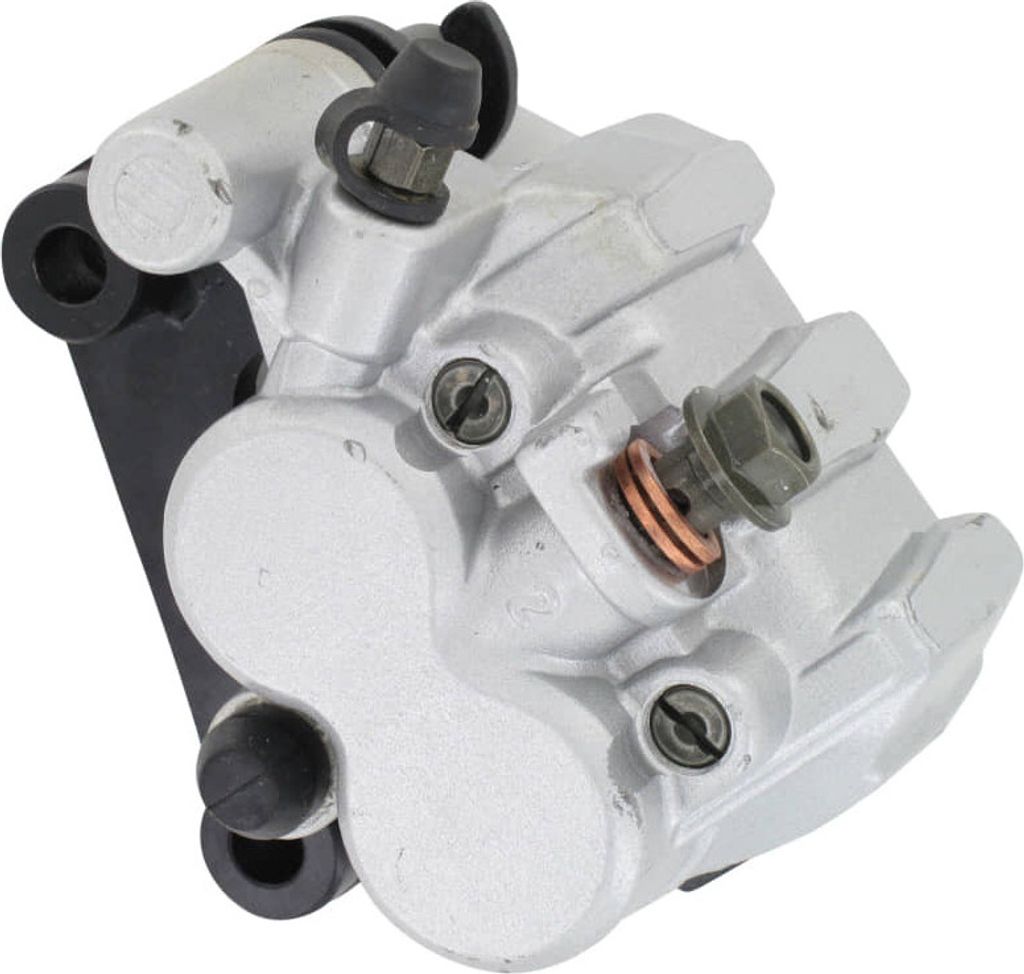 Rex RS250 Bremssattel komplett silber vorne 87871 Motorroller.de Bremszange Kreidler Florett RMC-E 50 Bremsblock