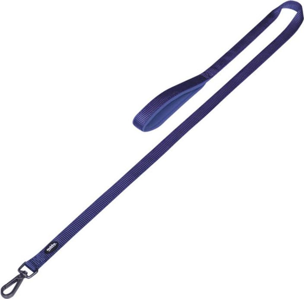 Nobby Leine "Classic Comfort" L: 120 cm; B: 15 mm, blau