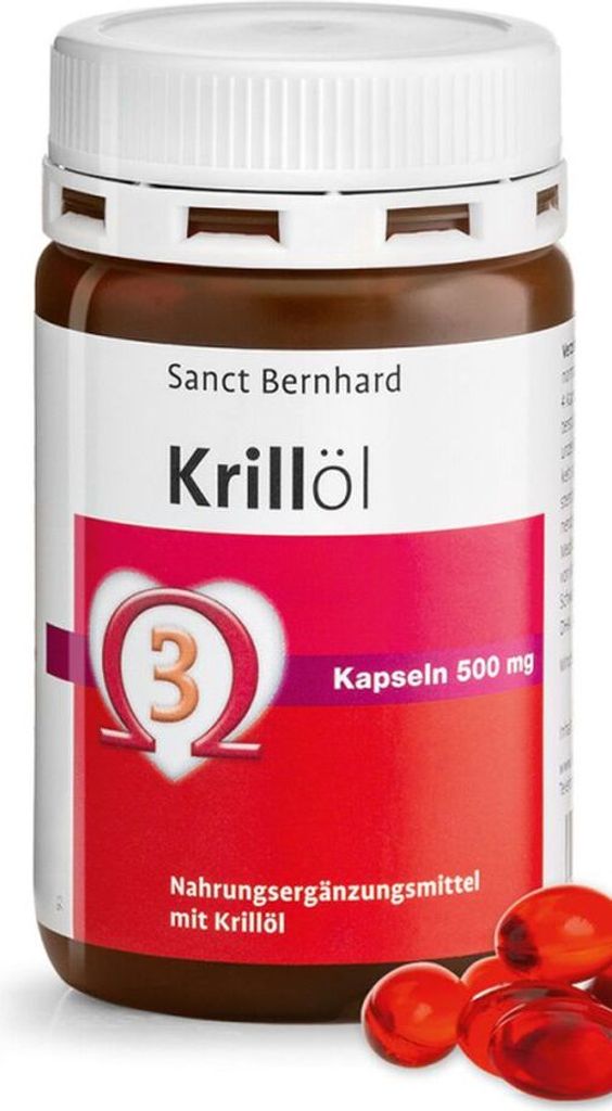 Sanct Bernhard Krillöl 500mg - 90 Kapseln Produktbild 