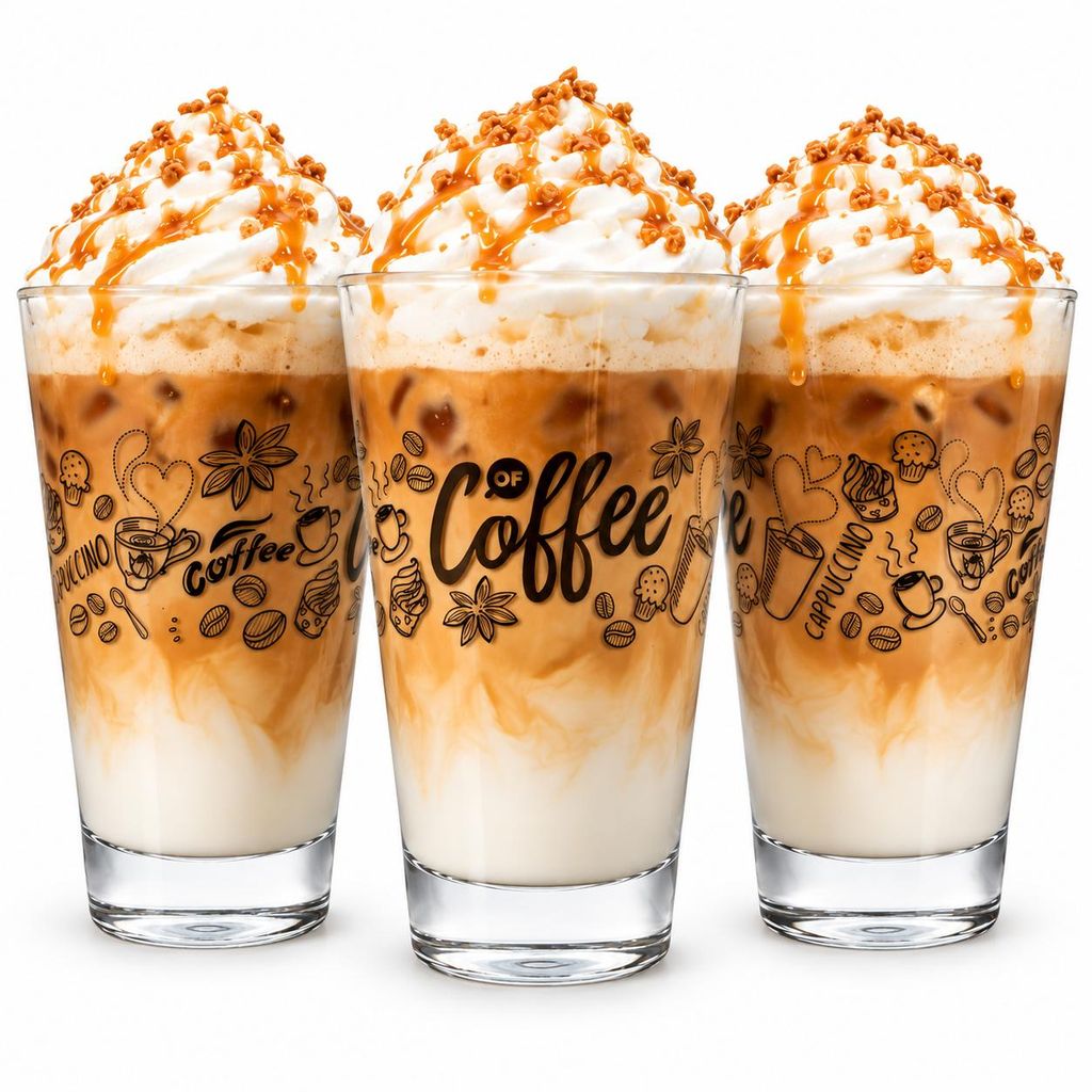 6 Latte Macchiato Gläser 310ml Kaffeegläser Teeggläser Produktbild 