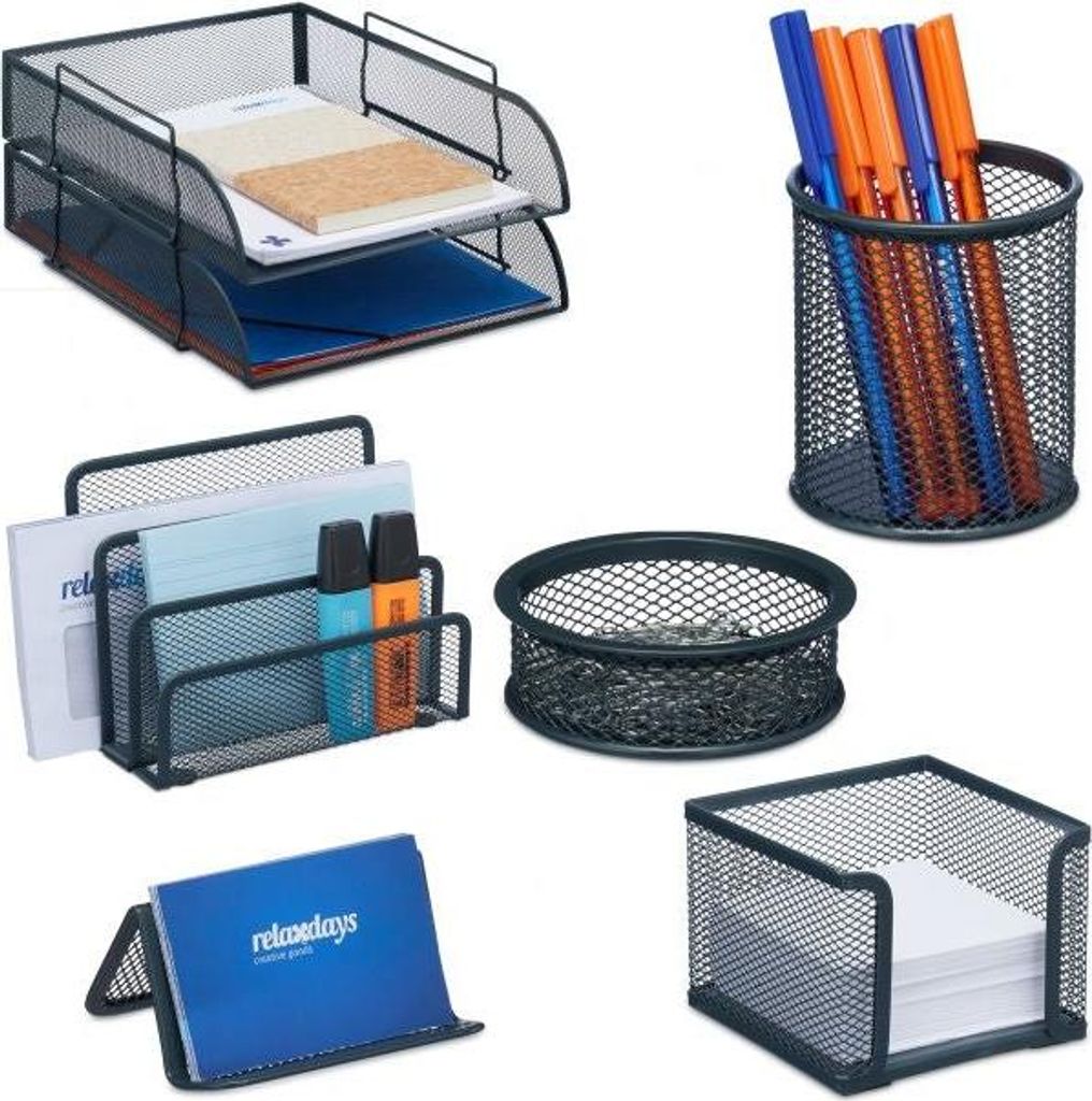 7-teilige Schreibtischorganisation