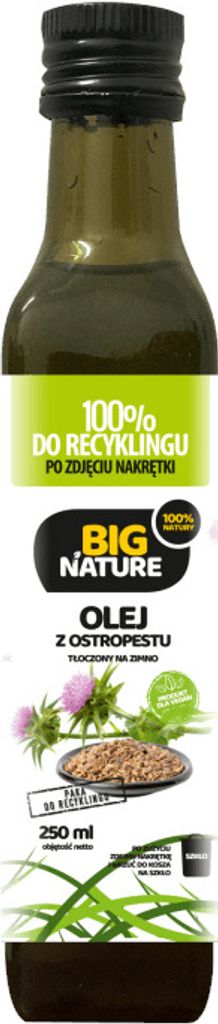 BIG NATURE Kaltgepresstes Mariendistelöl 250 ml