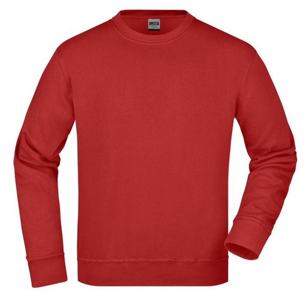 James and Nicholson - "Workwear" Sweatshirt für Herren/Damen Uni LT2868 (XXL) (Weinrot)
