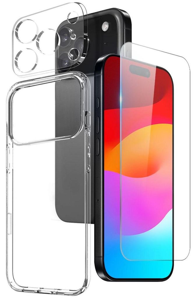 Étui de protection pour iPhone 17 Pro Max Air + 2 films de Image du produit 