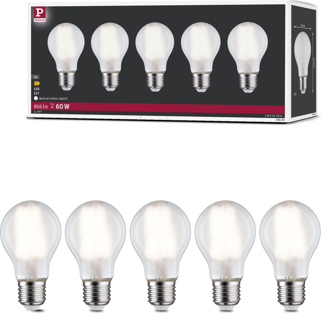 Paulmann Filament 230V LED Birne Produktbild 