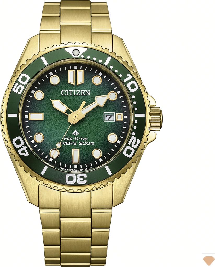 Zegarek męski Citizen model: BN0262-59W z zieloną tarczą, Zdjęcie produktu 