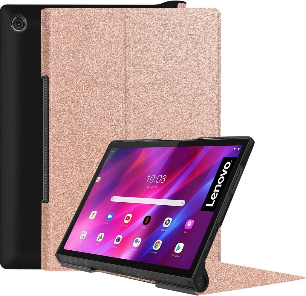 Schutzhülle für Lenovo Yoga Tab 11 YT-J706F 2021 11 Zoll Slim Case Etui mit Standfunktion und Auto Sleep/Wake Funktion Bronze