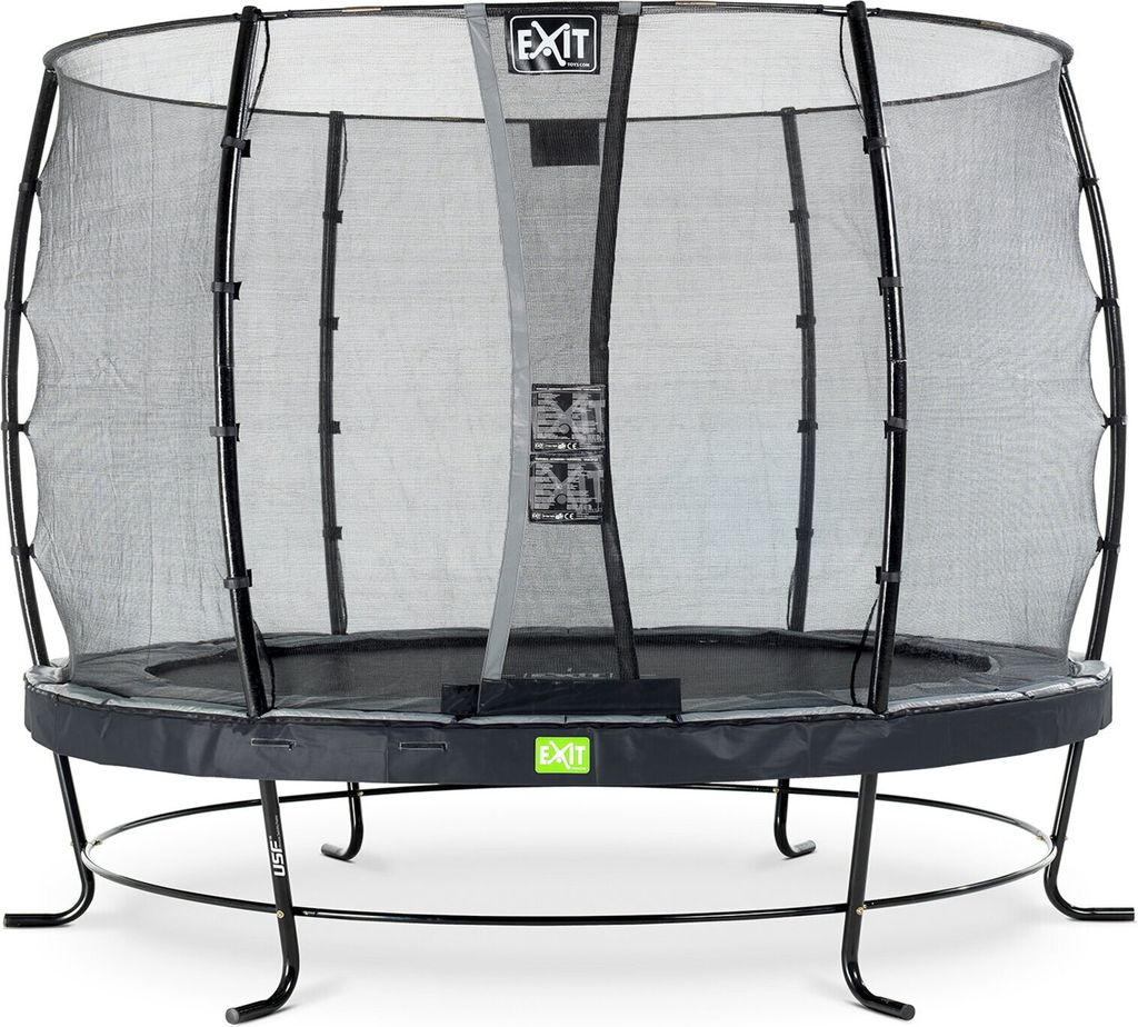 EXIT Elegant Trampolin ø305cm mit Economy Sicherheitsnetz - Produktbild 