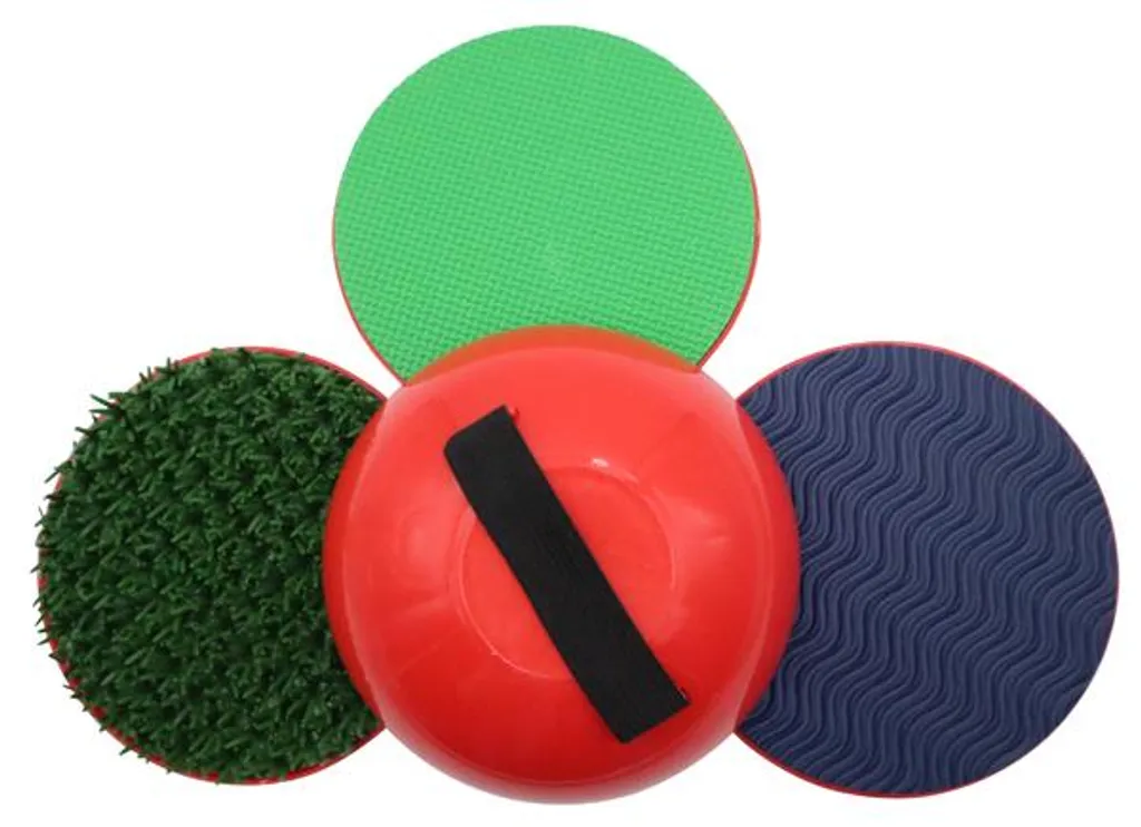Tampon à structure géant EDUPLAY : set multicolore texturé de 4 unités