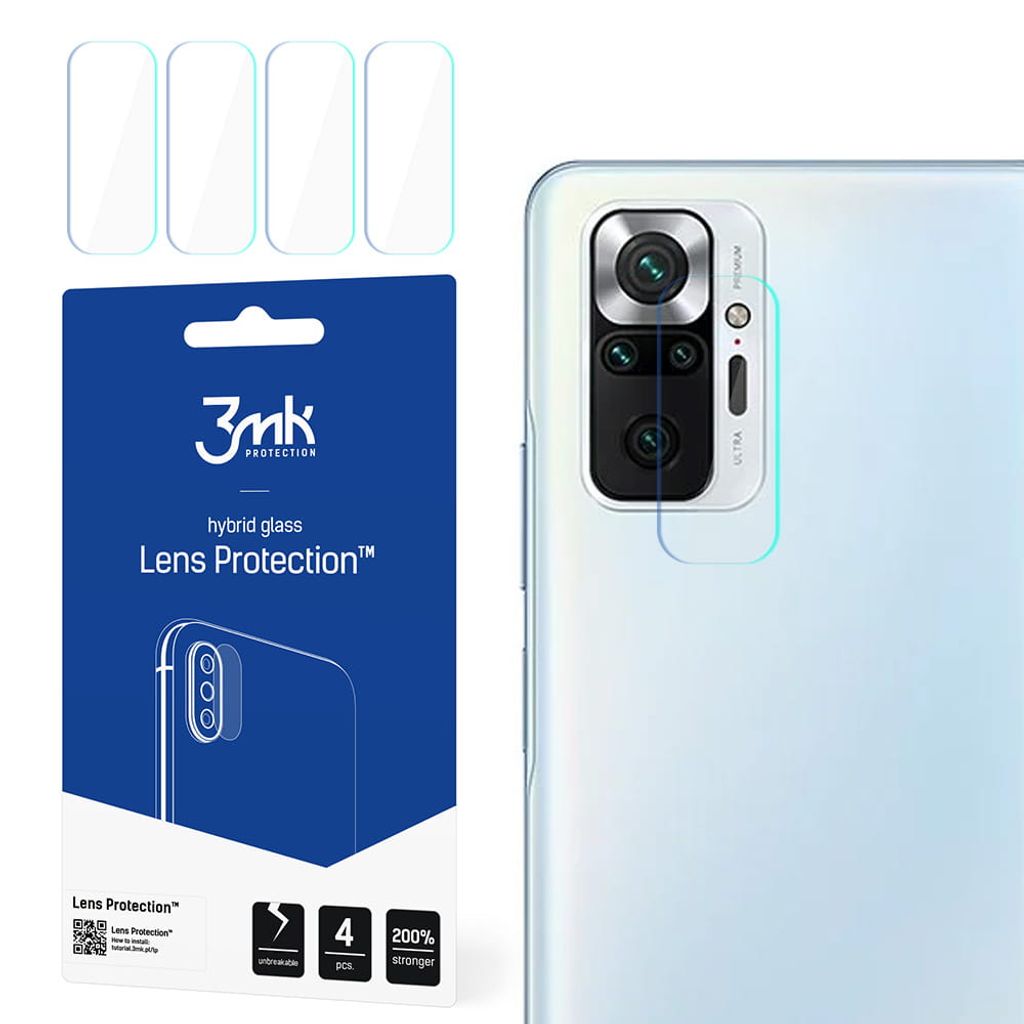 3mk Hybridglas Lens Protection für Xiaomi Redmi Note 10 Pro Produktbild 